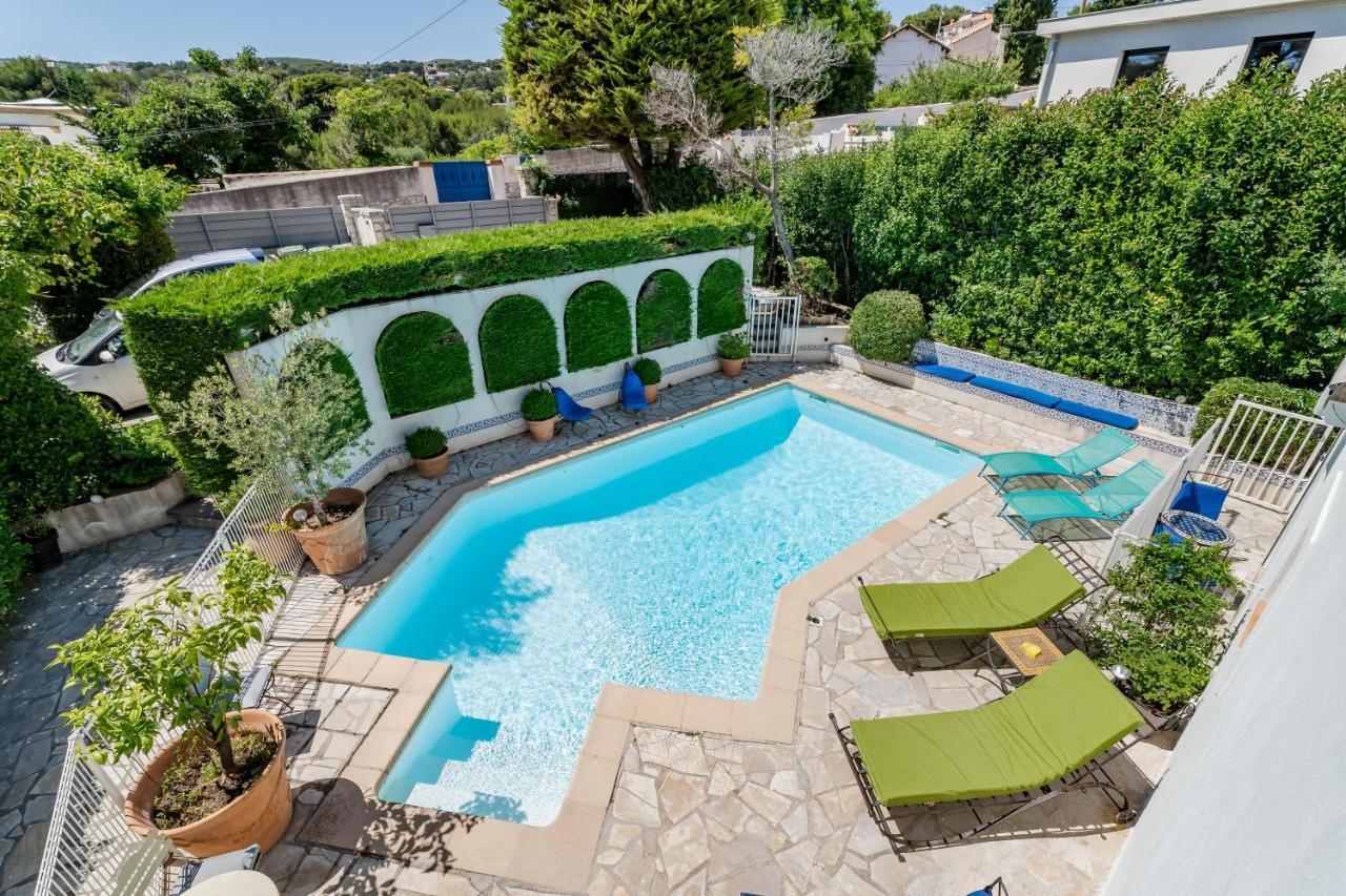 לינה וארוחת בוקר Le Patio Des Mimosas Par Dodo-A-קסיס מראה חיצוני תמונה